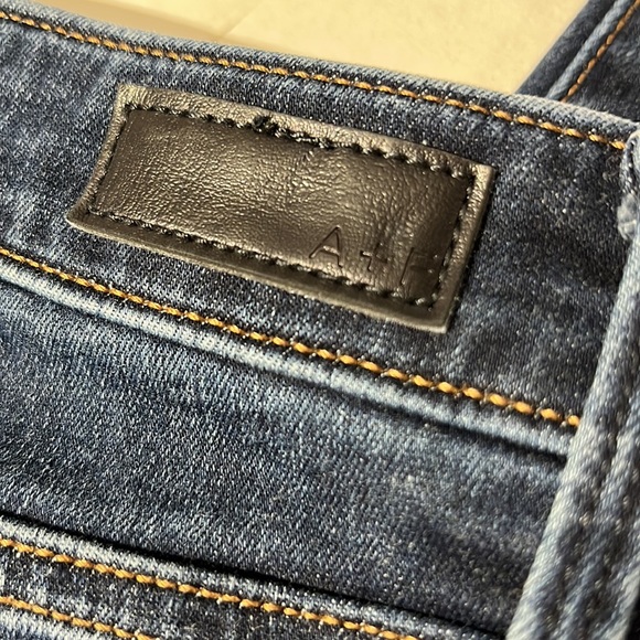 Abercrombie & Fitch Simone high rise super skinny denim jeans sz 28 6 long A&F - Picture 7 of 9
